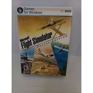 Microsoft Flight Simulator X: Deluxe Edition (PC: Windows, 2006)